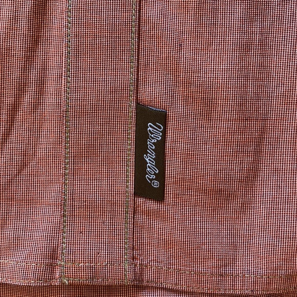Wrangler Retro premium western shirt, large, rust red color - Picture 5 of 5